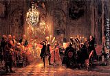 The Flute Concert by Adolph von Menzel